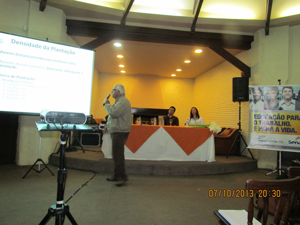 Palestra na Associação Rural de Pelotas